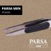 Parsa Men Professional Tweezers 9.6 cm | Sloping Grip Eyebrow Plucking Tool - Precision Hair Removal - Buy Online on GoSupps.com