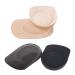 LIXBD Gel Heel Support Cushion Self Adhesive Half Insoles Heel Cups Foot Pads Ankle Support Insoles Size L 2 Pack