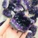 1pc 40g-55g Purple Feng Shui Natural Amethyst Crystal Quartz Drusy Geode Cluster Stone Decoration Ornament Feng Shui Decoration Natural Stones and Minerals - Buy Online on GoSupps.com