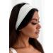 Buy Bodya Women's Wide Elastic Hairband - Soft White Headband for All-Day Comfort - Buy Online on GoSupps.com