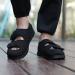 GWQDJ Women's Extra Wide Diabetic Sandals - Adjustable Edema Walking Shoes, Easy Slip-On - Coffee, Size 39 (Men 6/Women 7) - Buy Online on GoSupps.com