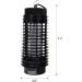 Bite Shield Bug Zapper 800V UV Light Lure Fly Mosquito Insect Trap Killer for Indoor and Outdoor 5.6 Ft AC Power Cord Electronic Fly Zapper for Moths Gnats Patio Home Backyard Camping Black - Buy Online on GoSupps.com