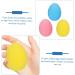 Anneome 3-Piece Handle Ball Massage Roller Set - Fitness & Yoga Egg-Shaped Roller for Muscle Relief - Buy Online on GoSupps.com