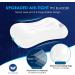Hikenture Ultralight Inflatable Camping Pillow with Removable Cover - Neck and Lumbar Support for Backpacking - Washable Travel Air Pillow in Grey - Buy Online on GoSupps.com