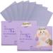 Colexy 200 Leaf Face Blotting Papers Oil Control on the Go Face Blotting Paper Leaves Oil Absorbing Fabrics Natural Oil Subsetting Leaves Tissue Face Care Oil 60*90mm (lavender)