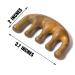 Moreinday Handmade Sandalwood Scalp Massager Comb Gift for Women - Lucky 02 - Buy Online on GoSupps.com