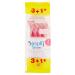 Simply Venus3 Basic Disposable Razors for Women (3 + 1 pieces)