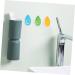 Buy Mikinona 8-Piece Toothbrush Holder Set - Wall Organizer for Electric & Manual Toothbrushes - Space-Saving Storage Solution - Buy Online on GoSupps.com