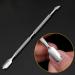 1PC Cuticle Pusher And Spoon Double-End Nail Cleaner Stainless Steel Cuticle Remover And Cutter Manicure And Pedicure Tool stainless steel cuticle pusher - Buy Online on GoSupps.com
