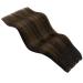 Youngsee Ombre Real Hair Tress Extensions - 100g Brown Balayage Weft 55cm #2/2/6 for Smooth Weaving - Buy Online on GoSupps.com
