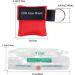 CPR Mask Set of 50 - Disposable Shield Masks on Keychain for Emergency First Aid Training (Colorful-50PCS) - Buy Online on GoSupps.com