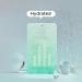 Vegan Blue Moisture Ampoule Mask | Intensive Hydration & Anti-Aging | 10 Sheets | Eve Vegan Certified | All Skin Types - Buy Online on GoSupps.com