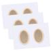 FOMIYES 3 Sheets resilience elastics pads Self adhesive corn sticker high heel protectors foot protectors for feet protective cushion corn pad patch Corn stickers floor mat