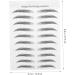 Angoily 10 sheets Tattoos D Stickers Eyebrows Temporary False Sticker Waterproof Hair-like Imitation - Buy Online on GoSupps.com