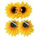 Sunflower Hair Barrettes Hair Clips for Women Girls Daisy Alligator Hair Clips for Teen Girls Summer Beach Hair Pins 4pcs