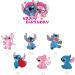 Pink Lilo &And Stitch Cake Toppers Girl Stitch Theme Birthday Party Cupcake Decorations(25pcs) - Buy Online on GoSupps.com