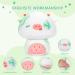 Mewaii 14 Soft Watermelon Cow Mushroom Pillow Stuffed Animal Plush - Cuddly White Cow Toy for Kids | 14 Inch - Buy Online on GoSupps.com