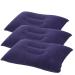 LOUIS FELT 3Pack Small Inflatable Pillow Blue Ultralight Inflatable Pillow Blow up Pillow Camping trekology Pillow Inflatable Pillow for Camping for Hiking, Raveling,Napping Neck&Lumbar Support.