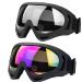 JTEG Ski -glasses protective glasses motocross goggle sports glasses snow glasses winter sports glasses windproof dust protection flying glasses snowboard glasses snow glasses ski goggles 1 color+ 1 gray