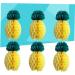 Alipis 6pcs Honeycomb Party Favors Paper Pineapple Decor Honeycomb Pineapple Party Decor Honeycomb Gift - Buy Online on GoSupps.com