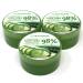 KPI Aloe Vera 98% Soothing Gel Jar Type - Moisture Aloe Vera Gel - 3 Packs