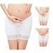 FEOYA Maternity Shorts Knickers High Elastic Cotton Safety Shorts Pants 2pcs XL (110-132 lb) Low Wait 02