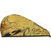 Coffee Vintage Microfiber Hair Towel - Soft Super Absorbent Quick Dry Wrap for Long Curly & Thick Hair - Buy Online on GoSupps.com