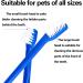 4 Pack Dog & Cat Toothbrush - Best Dental Care for Small Dogs & Cats | Anti-Plaque in Black Yellow Red Blue - Buy Online on GoSupps.com