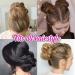 Notdark Easy Wear Hair Tie & Hairpiece for Bun Updos | Elastic Band Hair Accessory - Buy Online on GoSupps.com