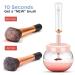 YOYEWA Makeup Brush Cleaner and Dryer Machine - Electric, Automatic Spinner with 8 Size Rubber Collars, Deep Cleaner Solution Kit - Wash and Dry in Seconds - Buy Online on GoSupps.com