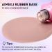AIMEILI 5 in 1 Rubber Base Gel Nail Polish - Sheer Color, Long Lasting, UV/LED Soak Off - (431) 10ml - Buy Online on GoSupps.com