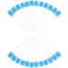 Baby Sponge 100Pcs Oral Care Swabs Disposable Mouth Cleaner Newborn Tooth Cleaning Sponge Swab Elderly Care Sponge Swabs (Blue) - Buy Online on GoSupps.com
