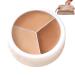 Cream concealers cream foundation - Cream foundation concealer | 3-color illuminating cream face palette color-correcting concealer concealer for dark spots