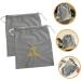 CRILSTYLEO 2pcs Drawstring Bag Storage Bag for Hair Dryer Blow Dryer Pouch Fabric 30.00X25.00X0.50CM Grey - Buy Online on GoSupps.com