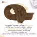Moresoo Tape In Extensions Real Hair Brown #8 - 40cm Remy Thick 10 Pieces 25g - Buy Online on GoSupps.com