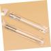 Mikinona 10pcs Eyebrow Pencil Extender Braces Extender Holder Brow Pencil Extension Lengthen Wooden Pole Tool - Buy Online on GoSupps.com