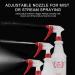 2 Pack 32 Oz Heavy Duty Plastic Spray Bottles - Red | All-Purpose Sprayer for Cleaning, Planting, Pet Care | Leak Proof, Adjustable Nozzle - Buy Online on GoSupps.com