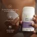 Grace Aluminum-Free Deodorant - All Natural Long Lasting Sweat Protection - Vegan & Cruelty-Free (Lavender) | Baking Soda Free - Buy Online on GoSupps.com