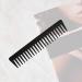 Professional Carbon Fibre Wide Tooth Comb - Anti-Static Detangler for Long and Curly Hair | Heat Resistant Black Comb - Buy Online on GoSupps.com
