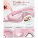 3D Contoured Sleep Mask for Women Men - 99% Blackout Eye Covers - Comfortable & Adjustable - Perfect for Travel and Lash Extensions - Pink - Buy Online on GoSupps.com