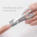 HDYS 2X Set Thick Toenail & Fingernail Cutter with Wide Opening Stainless Steel Kit for Men & Women Silver - Buy Online on GoSupps.com