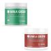 Amla Powder & Green Tea Superfood Supplement Antioxidant Support Made with Indian Gooseberries (90 servings) & Hibiscus (30 servings) Organic Vegan