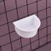 AOVNA Bird Feeding Dish D-shaped Plastic Bird Food Bowl with Hook Parrot Cage Feeder Water Bowl Bird Cage Feeder Cups (6) - Buy Online on GoSupps.com