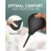 Enema Douche Anti Back-Flow Kit | Reusable Vaginal Cleaner with 7 Spouts for Men & Women | Portable Shower Connection (Black - Buy Online on GoSupps.com