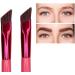 2-Piece Professional Eyebrow and Eyeliner Brush Set - Premium Angled Brushes for Brow Contouring and Precision Eye Makeup - Buy Online on GoSupps.com