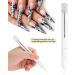 Nail Art Dotting Pen Set with 800 Metal Beads - DIY Nail Decoration for Manicure/Pedicure (Silver) - Buy Online on GoSupps.com