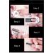 Nail Form Tips 400 Pcs - Acrylic Extension Stickers for Nail Art - Manicure Tool for DIY Home Salon - 4-Colors - Buy Online on GoSupps.com