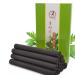 10 Pcs 1.2x12cm Smokeless Moxa Rolls Nature Wild Moxa Sticks Bar for Moxibustion (Black)