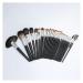 30-Piece Makeup Brush Set with Wooden Handles - Loose Powder & Professional Brushes for Flawless Application - Buy Online on GoSupps.com