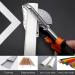 Miter Shear Cutter Ousinby Gasket Shears Multi Angle Miter Shear Cutter Hand Tools 45 -135 Trunking Scissors Trim Cutter for Cutting PVC PPR PE Pipe Branch Wire Including 10 Spare Blade - Buy Online on GoSupps.com